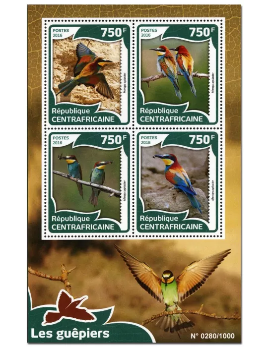 n° 4232 : Timbre CENTRAFRIQUE Poste