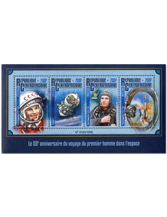 n° 4260 : Timbre CENTRAFRIQUE Poste