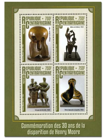 n° 4380 : Timbre CENTRAFRIQUE Poste