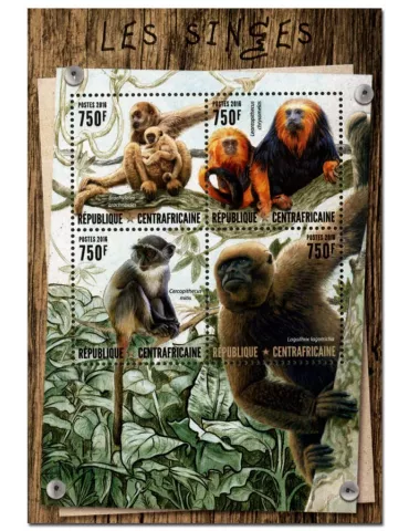 n° 4688 : Timbre CENTRAFRIQUE Poste