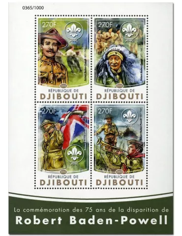 n° 947 : Timbre DJIBOUTI Poste