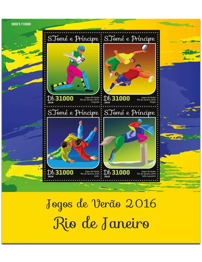 n° 5339 : Timbre SAINT-THOMAS ET PRINCE Poste