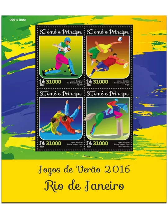 n° 5339 : Timbre SAINT-THOMAS ET PRINCE Poste