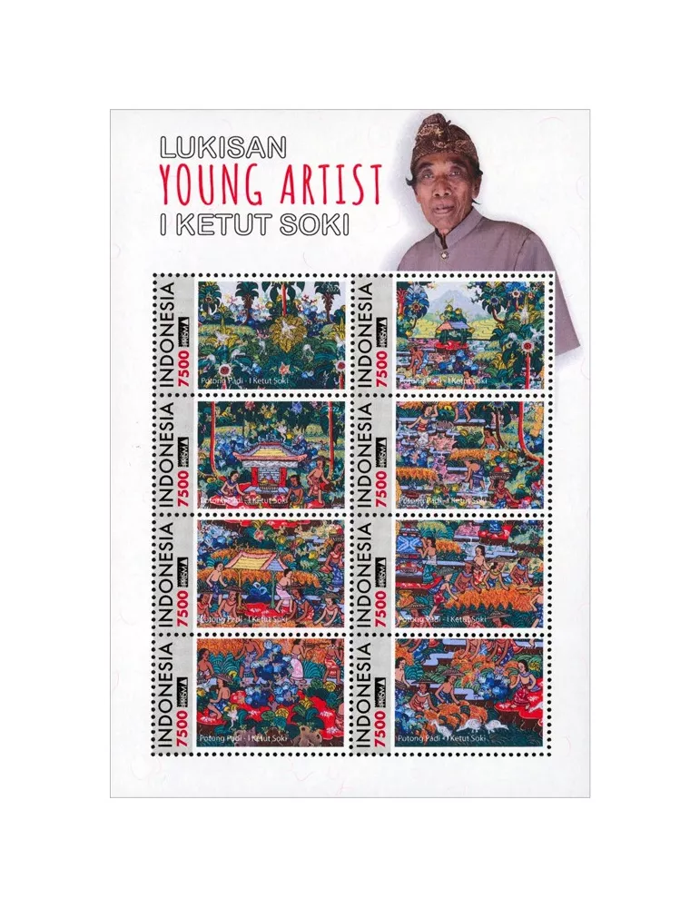 n° 3143/3150 - Timbre INDONESIE Poste