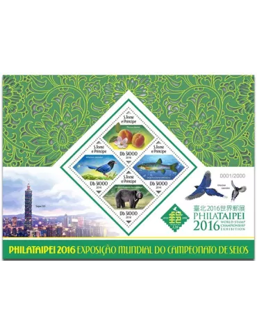 n° 5351 : Timbre SAINT-THOMAS ET PRINCE Poste