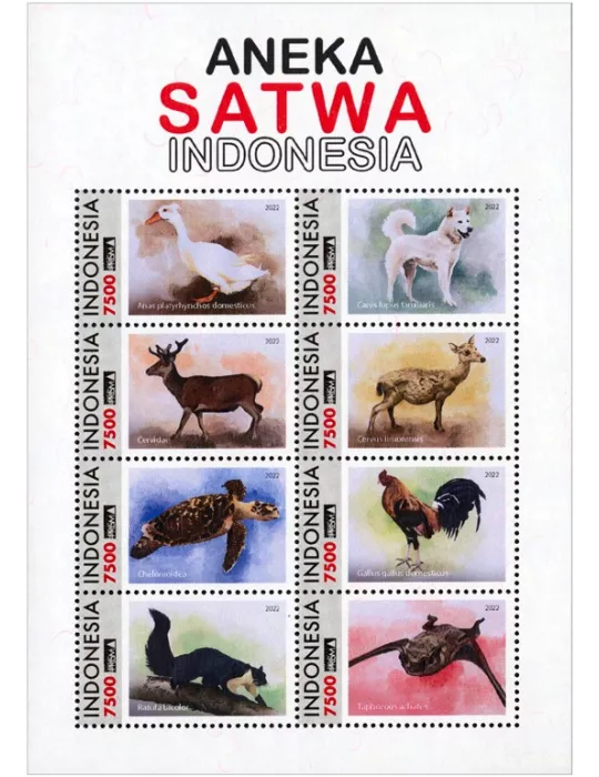 n° 3151/3158 - Timbre INDONESIE Poste