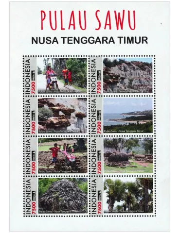 n° 3186/3193 - Timbre INDONESIE Poste
