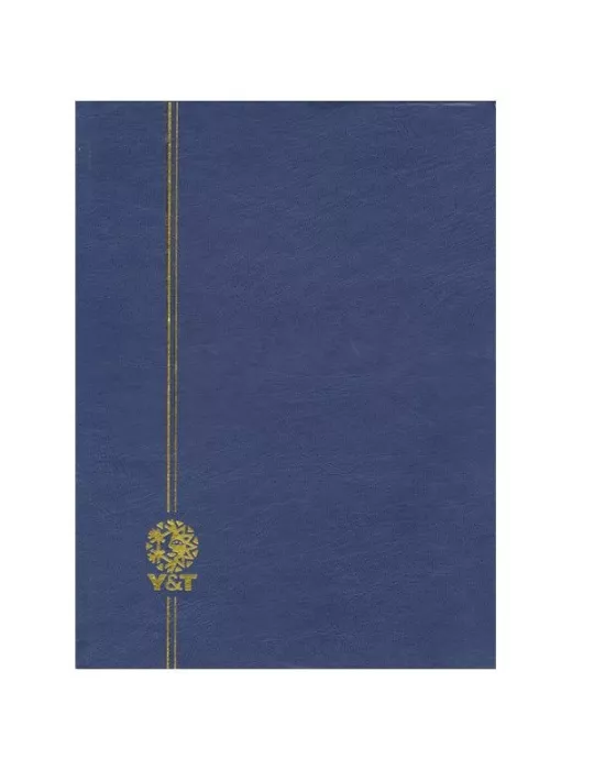 PERFECTA : Classeur fixe pour timbres (Grand modèle-Pages Blanches-16p)