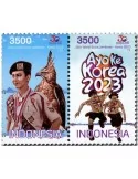 n° 3211/3212 - Timbre INDONESIE Poste