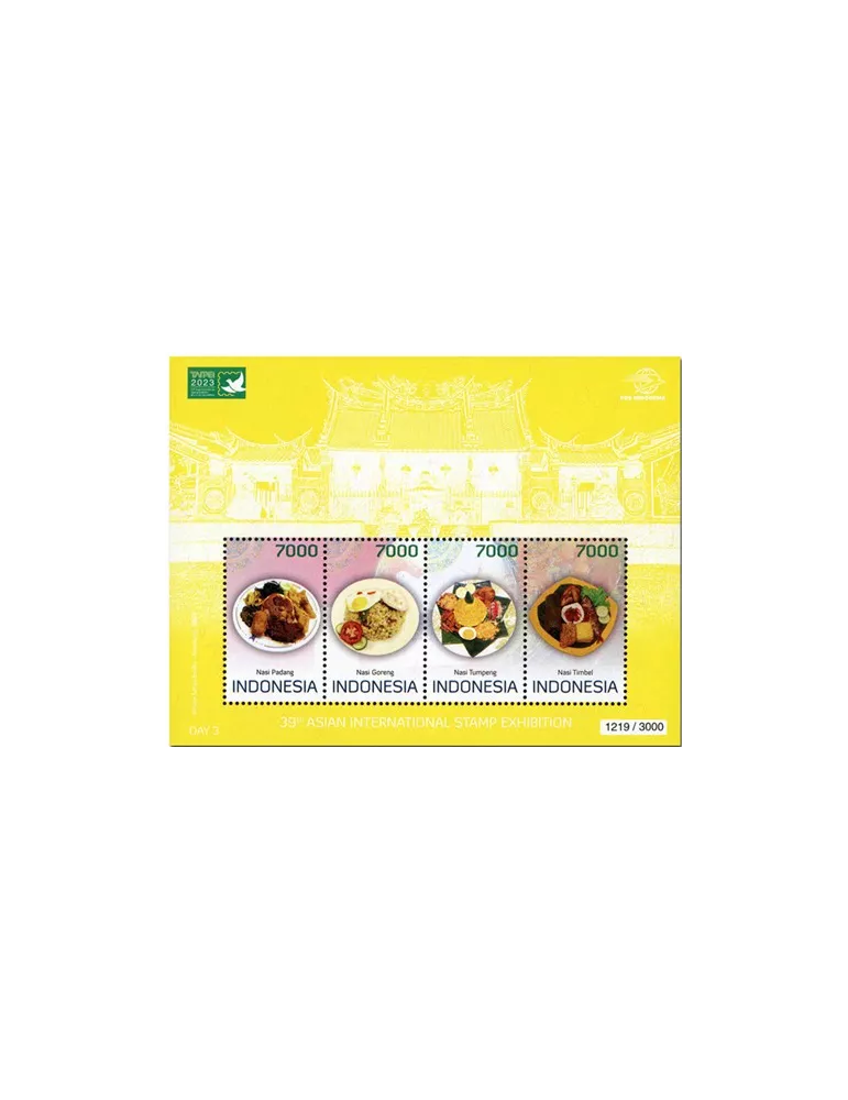 n° 3213/3216 (2 séries) + BF n° 381/385 + BF 261C - Timbre INDONESIE Poste