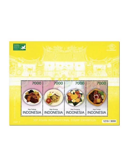 n° 3213/3216 (2 séries) + BF n° 381/385 + BF 261C - Timbre INDONESIE Poste