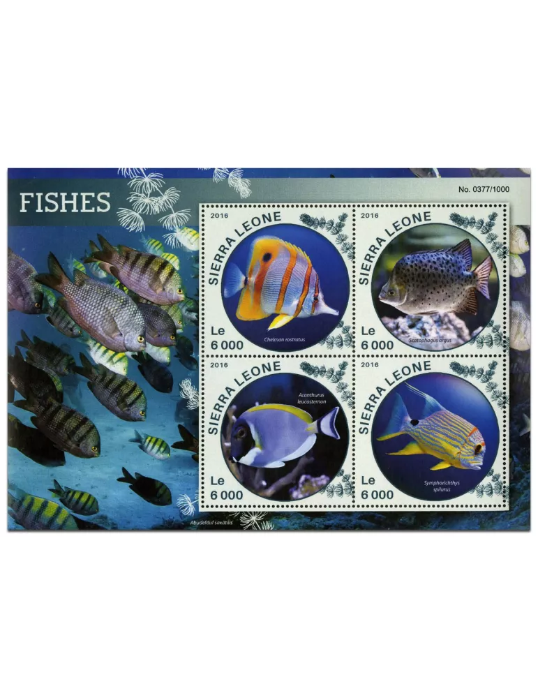 n° 5693 : Timbre SIERRA LEONE Poste