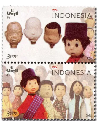 n° 3223/3224 - Timbre INDONESIE Poste
