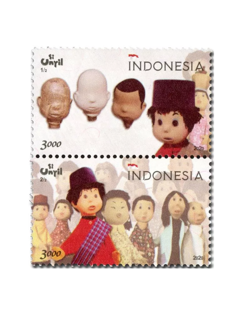 n° 3223/3224 - Timbre INDONESIE Poste