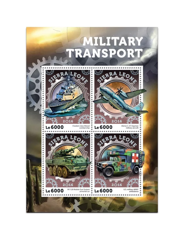 n° 5909 : Timbre SIERRA LEONE Poste