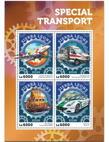 n° 5917 : Timbre SIERRA LEONE Poste