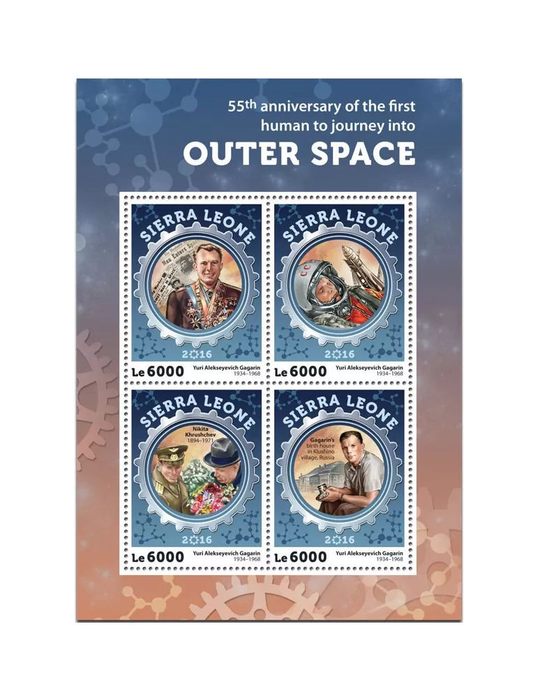 n° 5949 : Timbre SIERRA LEONE Poste