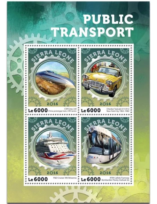 n° 5957 : Timbre SIERRA LEONE Poste