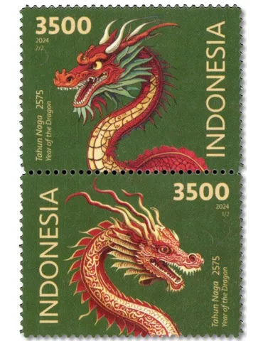 n° 3269/3270 - Timbre INDONESIE Poste
