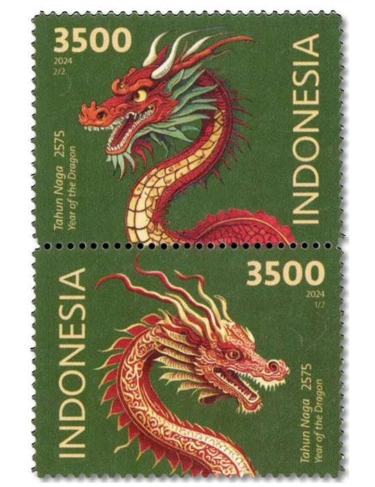 n° 3269/3270 - Timbre INDONESIE Poste