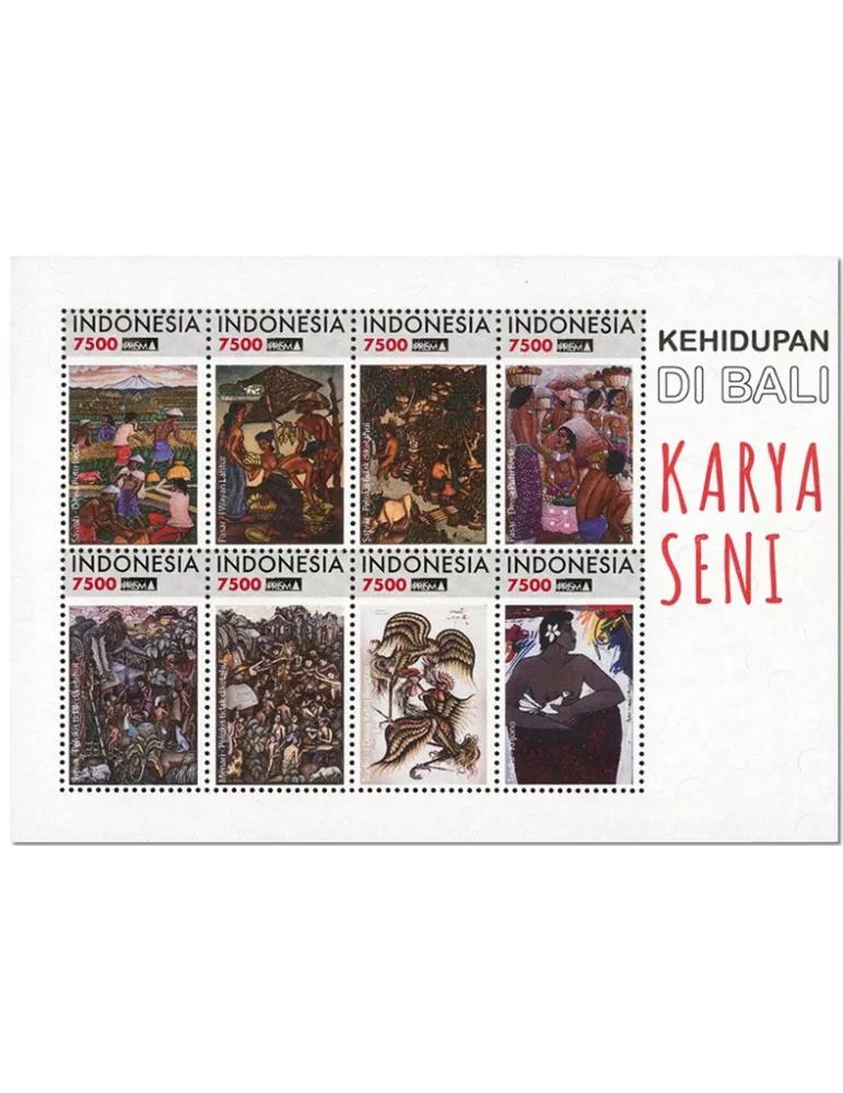n° 3271/3278 - Timbre INDONESIE Poste
