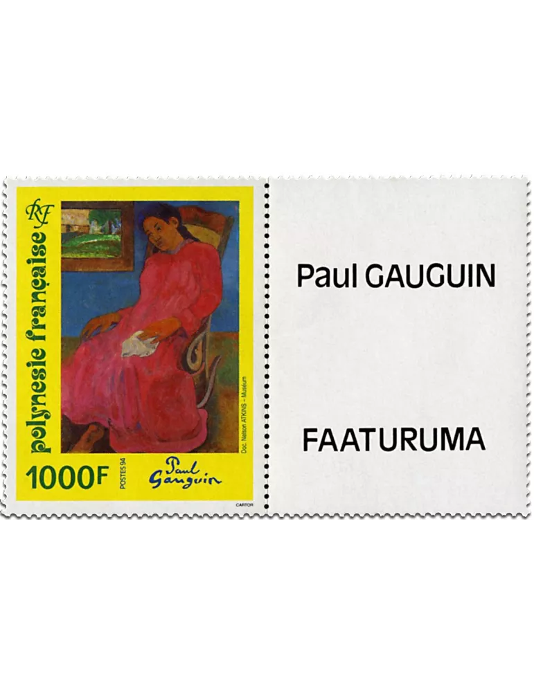 n° 463A - Timbre Polynésie Poste