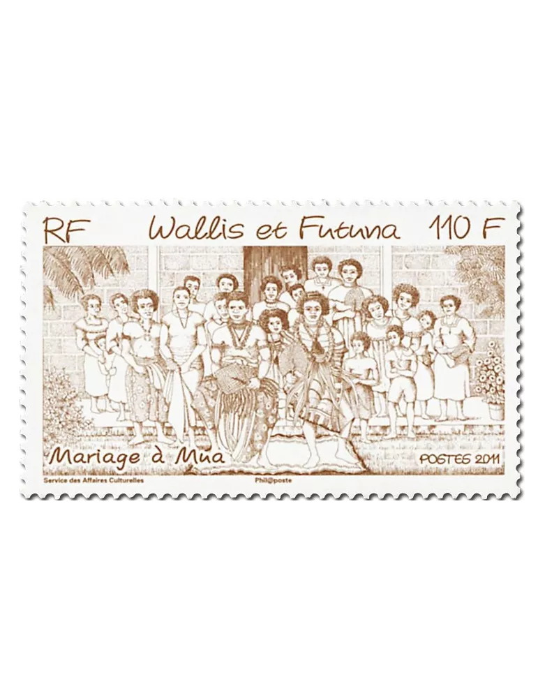 n° 758/759 - Timbre Wallis et Futuna Poste