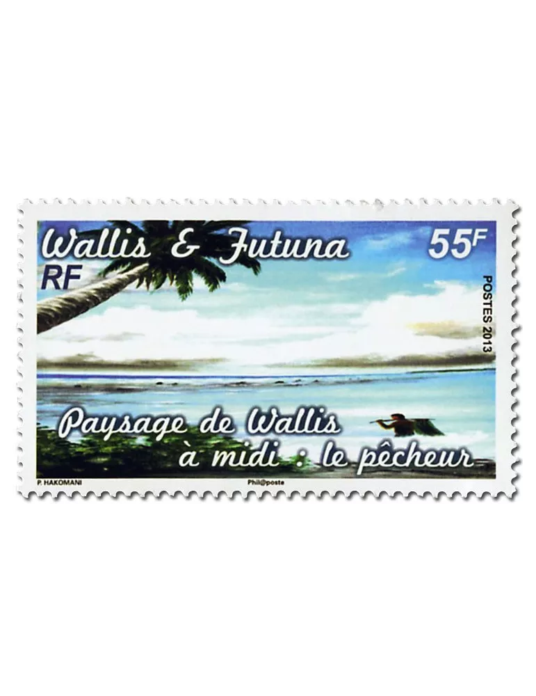 n° 801/802 - Timbre Wallis et Futuna Poste