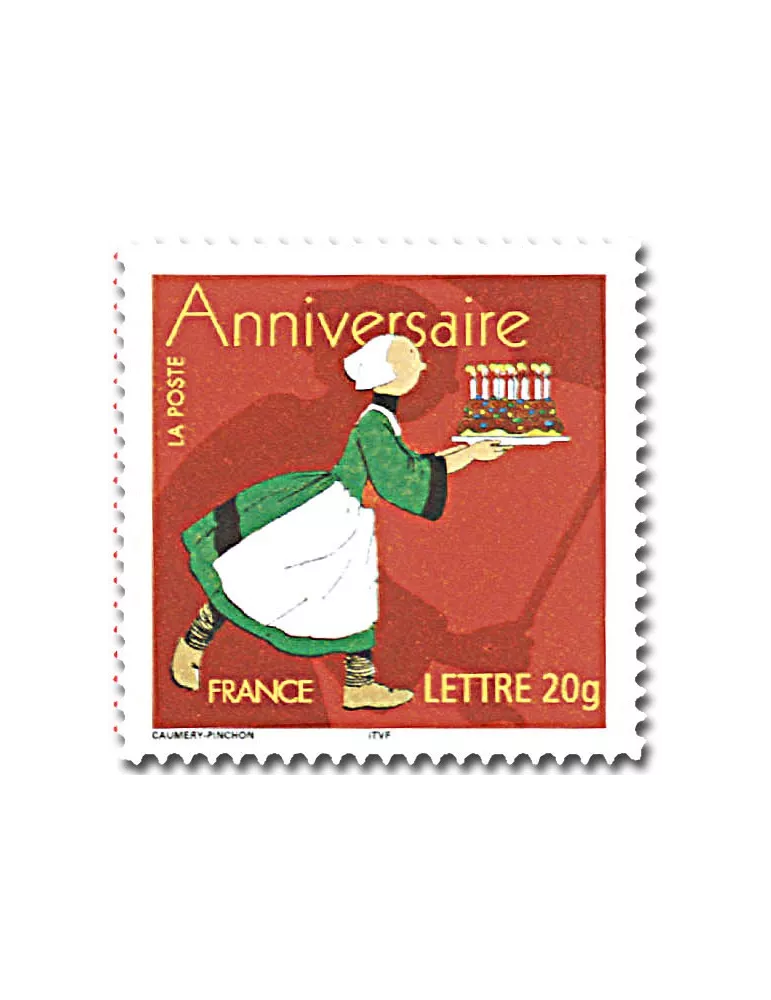 n° 52C (3778B) - Timbre France Autoadhésifs