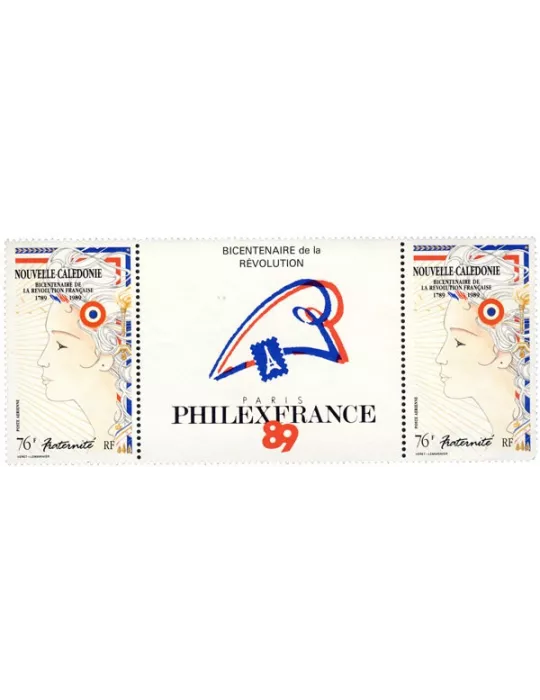 n° 261A/262A - Timbre Nelle-Calédonie Poste aérienne