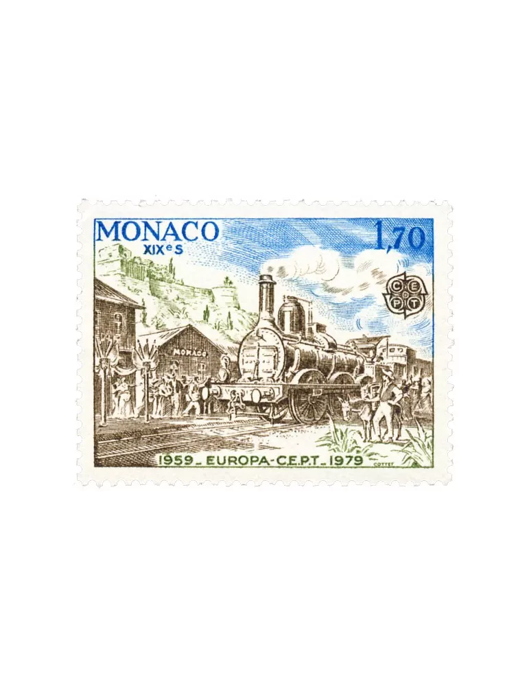 n° 1186a/1188a (BF 17) - Timbre Monaco Poste