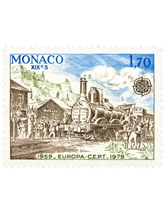 n° 1186a/1188a (BF 17) - Timbre Monaco Poste