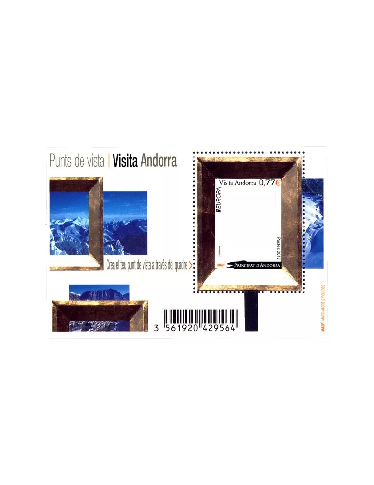 n° F724 - Timbre Andorre Poste