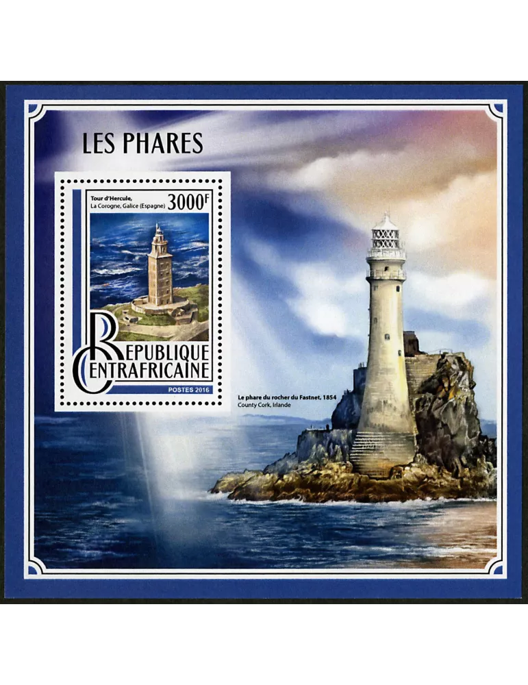 n° 1063 - Timbre CENTRAFRIQUE Blocs et feuillets