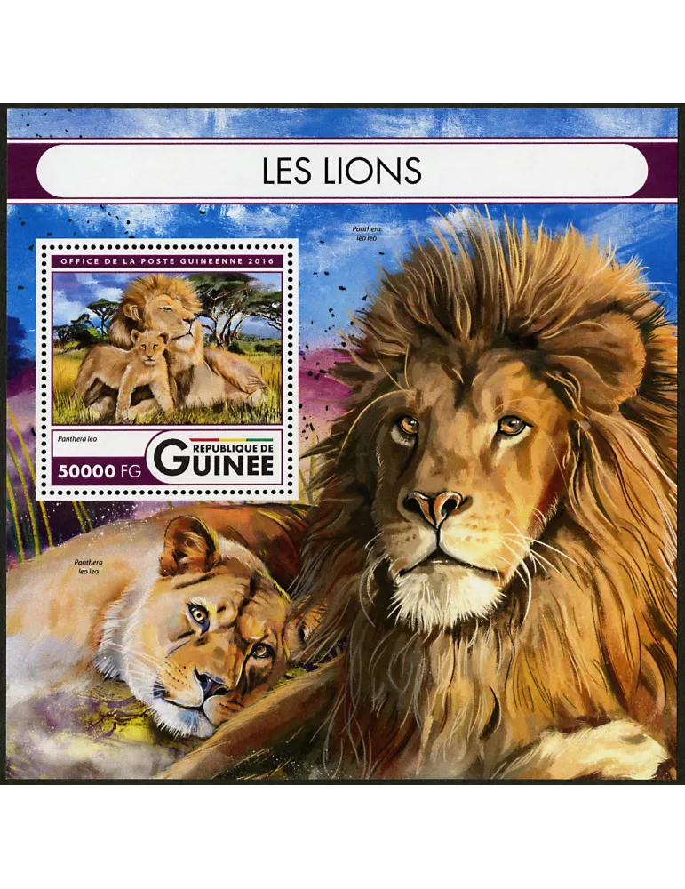 n° 1995 - Timbre GUINÉE Blocs et feuillets