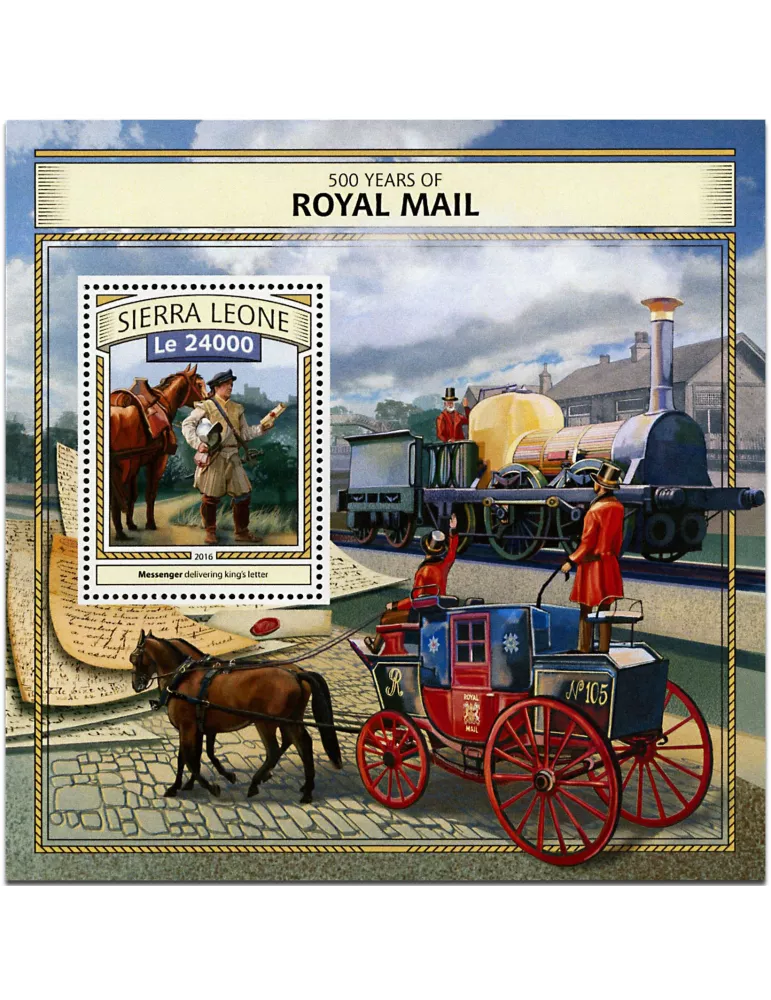 n° 1069 - Timbre SIERRA LEONE Blocs et feuillets