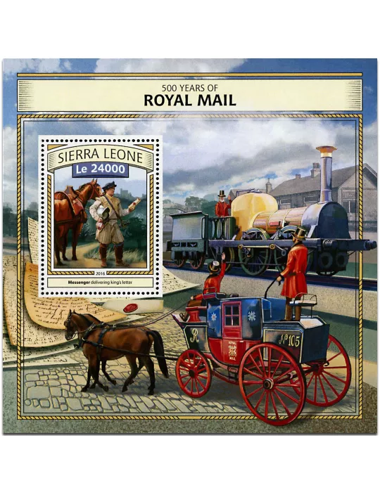 n° 1069 - Timbre SIERRA LEONE Blocs et feuillets