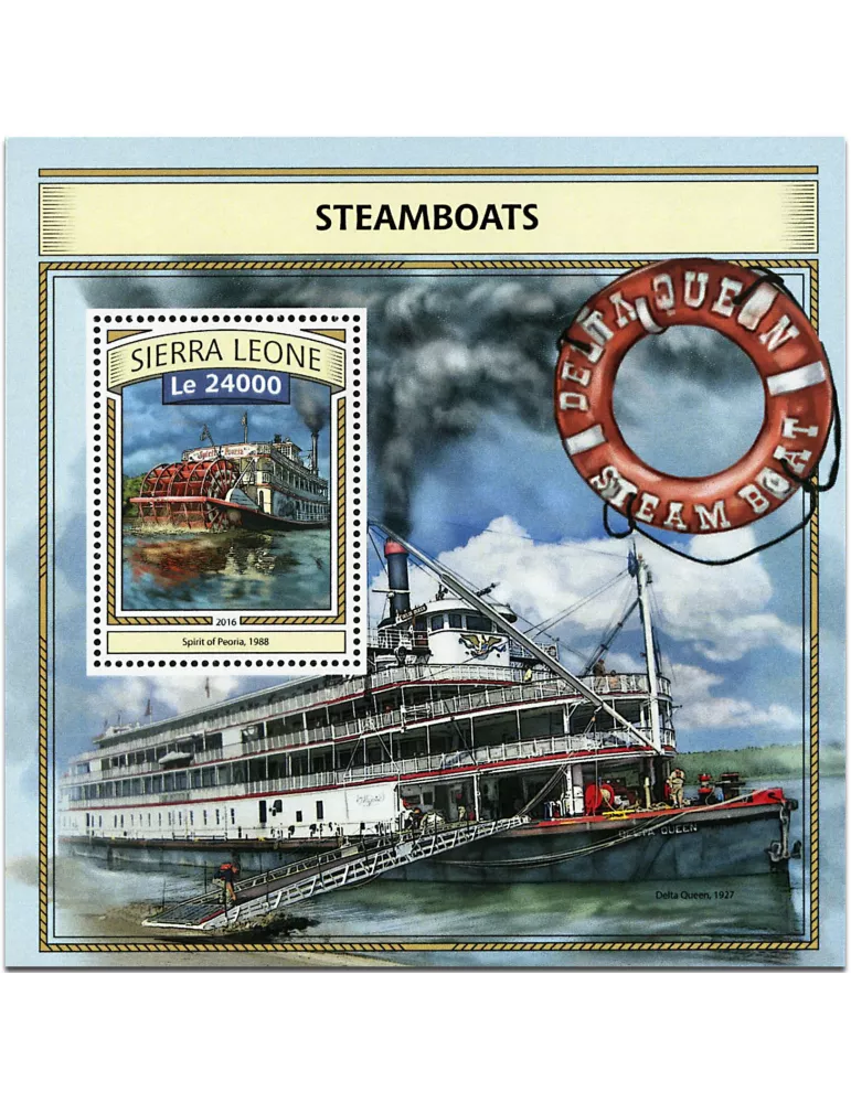 n° 1088 - Timbre SIERRA LEONE Blocs et feuillets