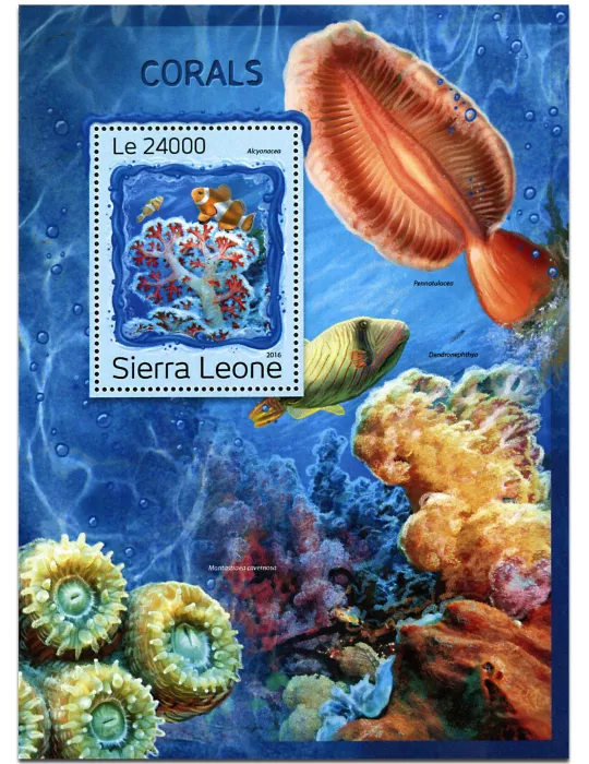 n° 1098 - Timbre SIERRA LEONE Blocs et feuillets