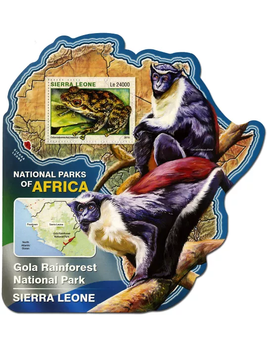 n° 957 - Timbre SIERRA LEONE Blocs et feuillets
