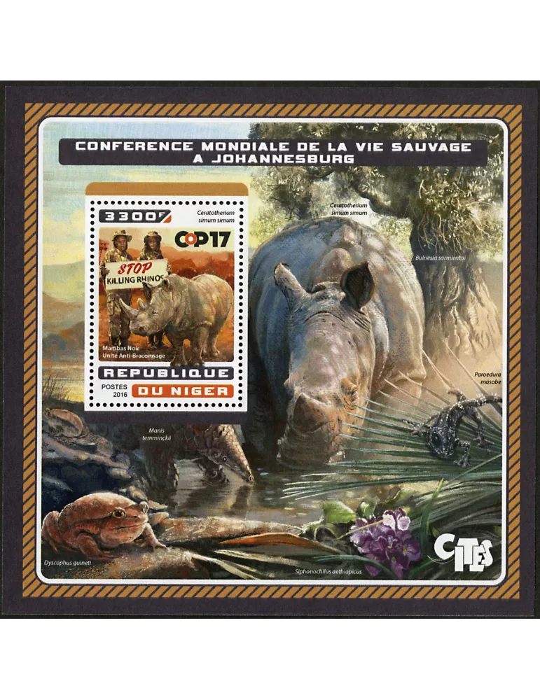 n° 674 - Timbre NIGER Blocs et feuillets