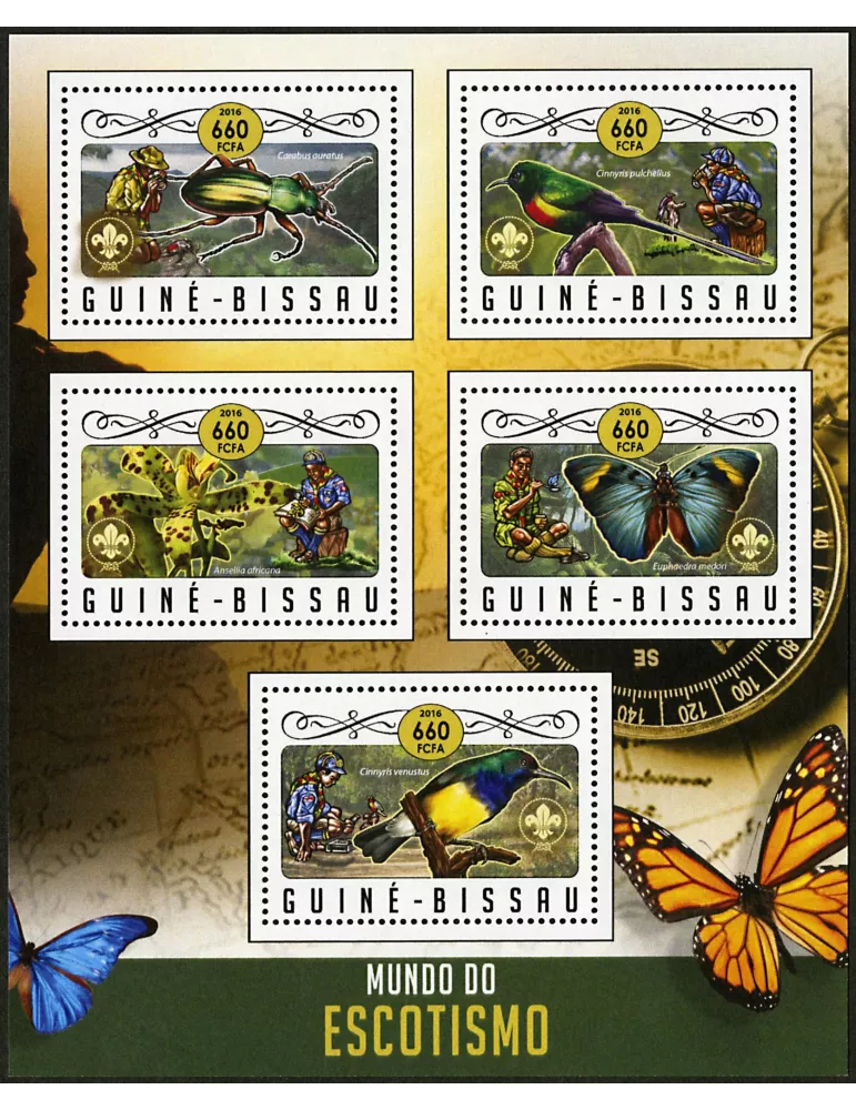 n° 6800 - Timbre GUINÉE-BISSAU Poste