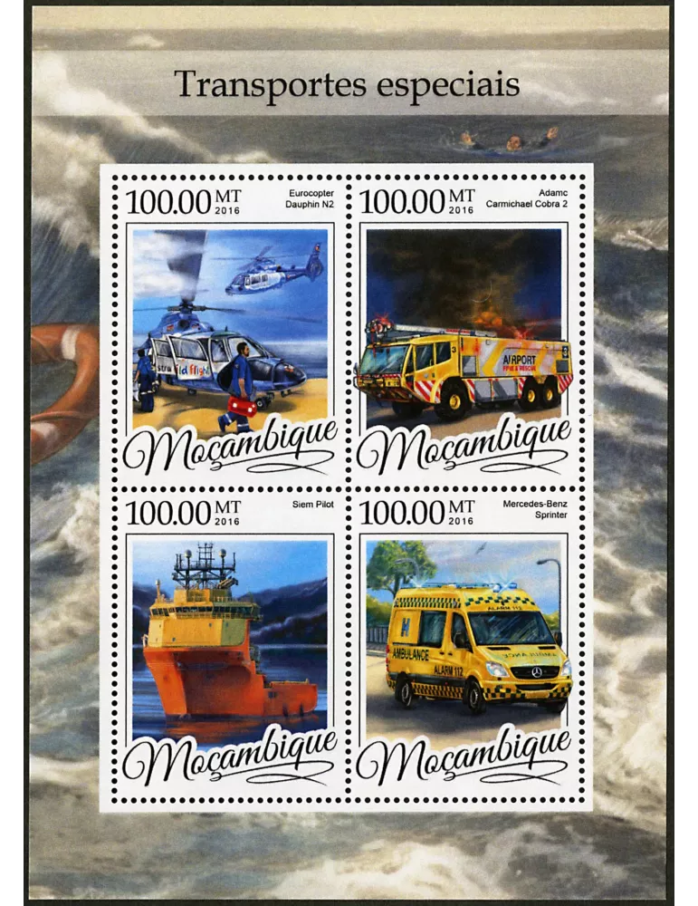 n° 7170 - Timbre MOZAMBIQUE Poste