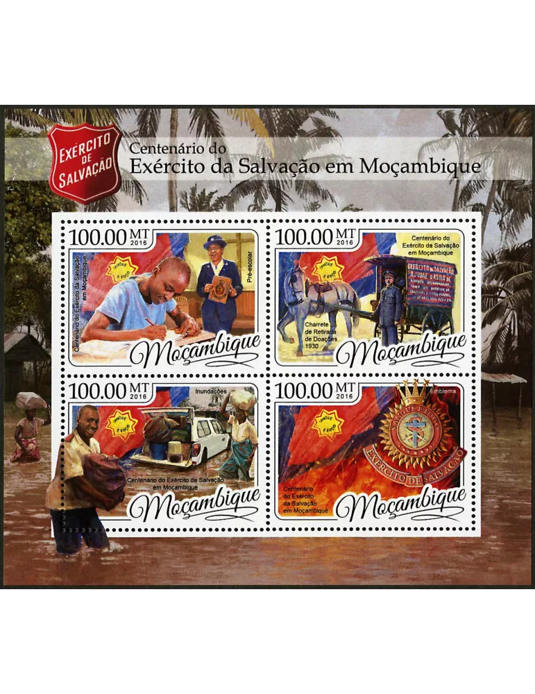 n° 7290 - Timbre MOZAMBIQUE Poste