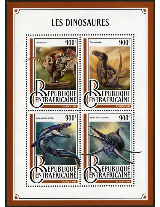 n° 4745 - Timbre CENTRAFRIQUE Poste