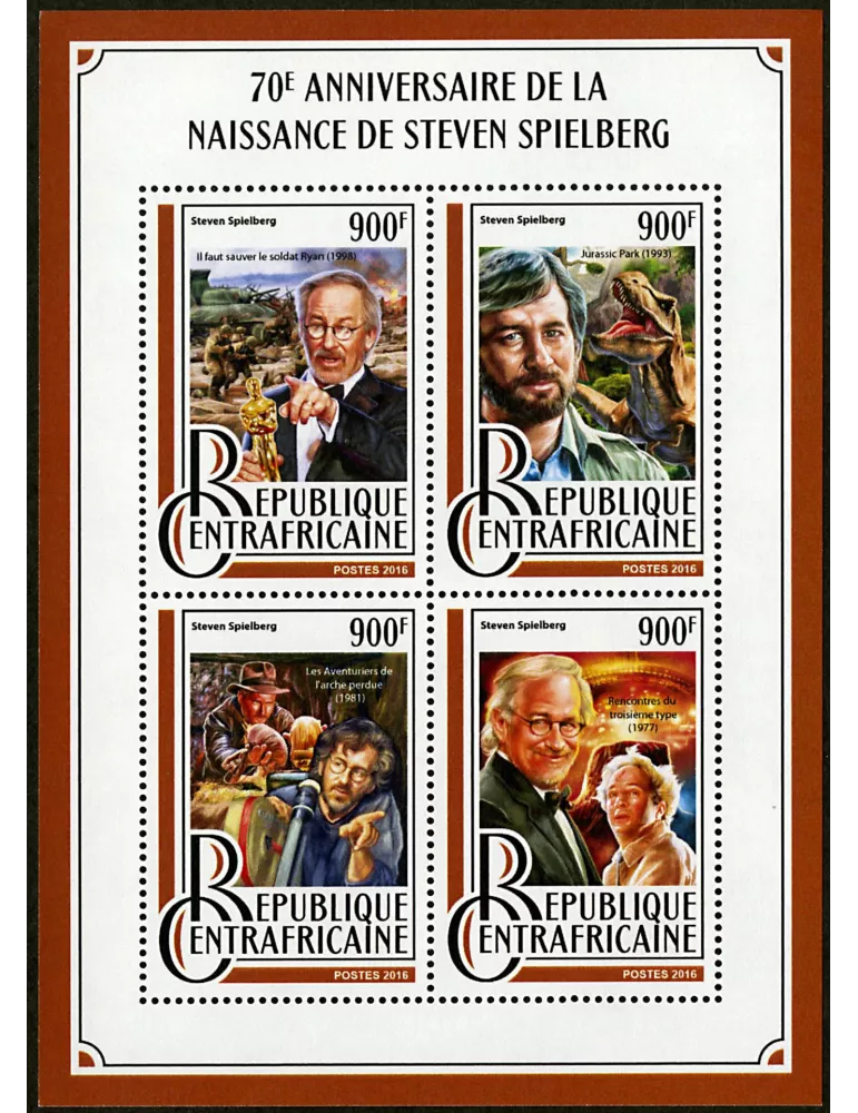 n° 4785 - Timbre CENTRAFRIQUE Poste