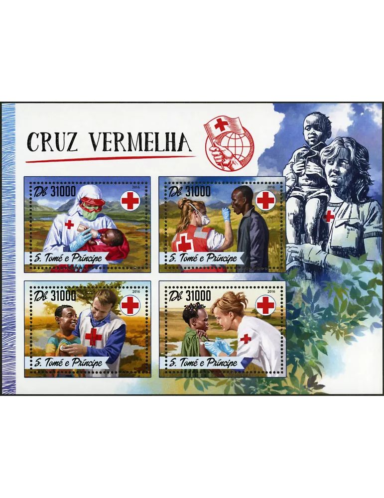 n° 5539 - Timbre SAINT-THOMAS ET PRINCE Poste