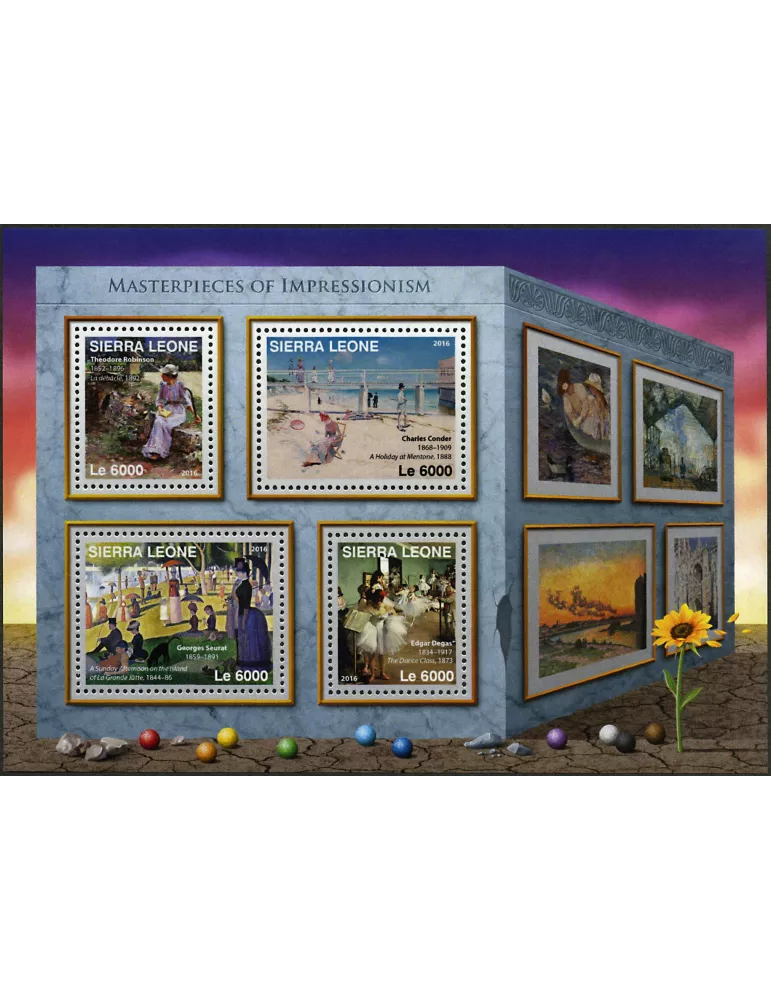 n° 6057 - Timbre SIERRA LEONE Poste