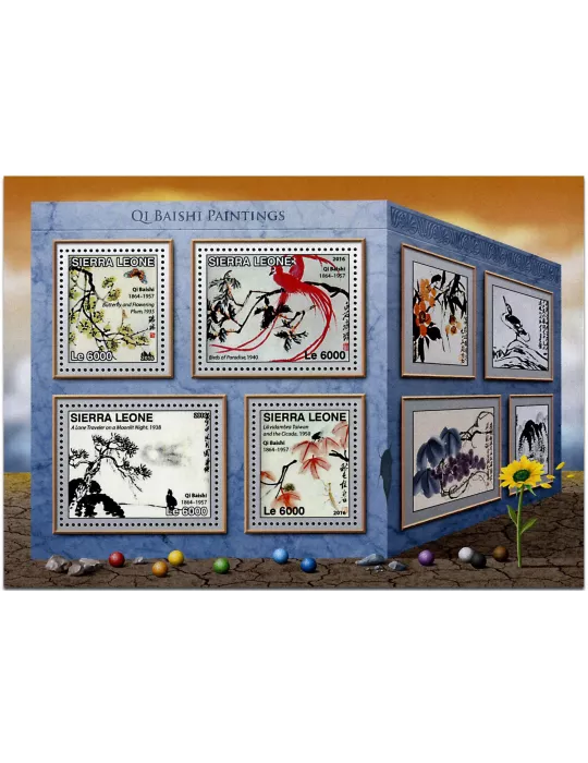 n° 6101 - Timbre SIERRA LEONE Poste