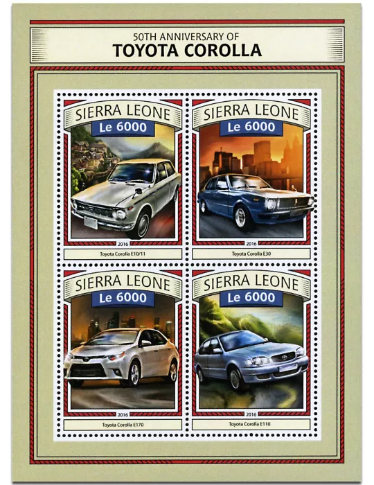 n° 6481 - Timbre SIERRA LEONE Poste